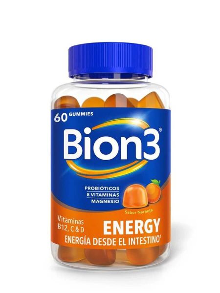 Bion 3 Energia 60 gominolas laranja