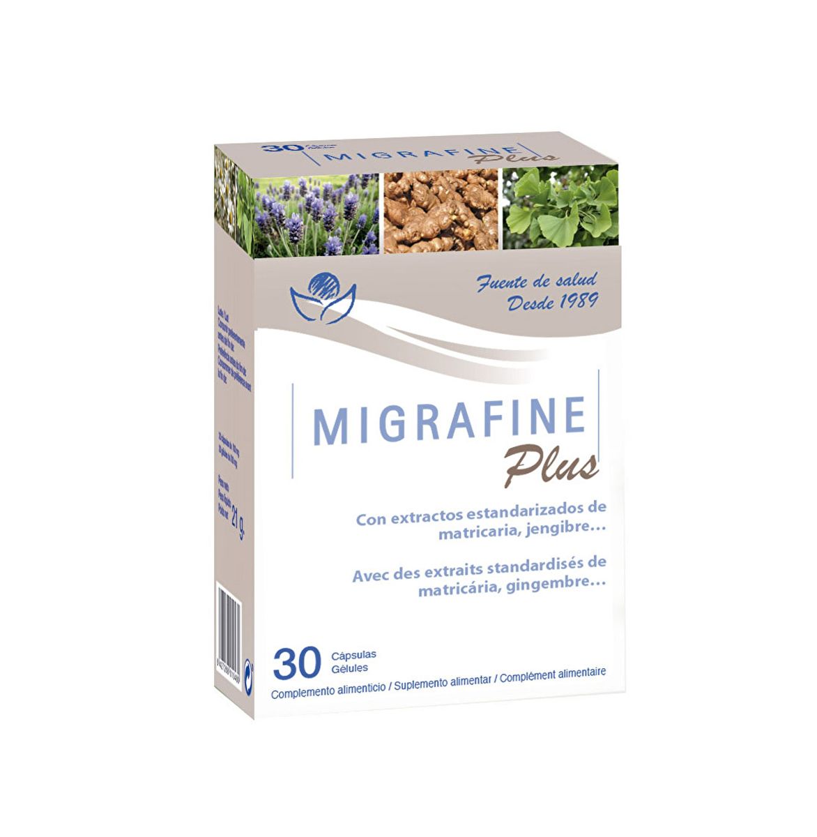 Bioserum Migrafine Plus 30 cápsulas