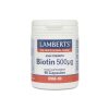 Biotine 500 mcg 90 Capsules Lamberts