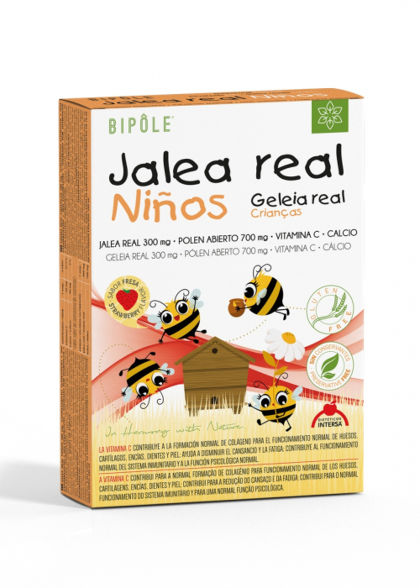 Bipôle Jalea Real Niños 20 ampollas – Intersa