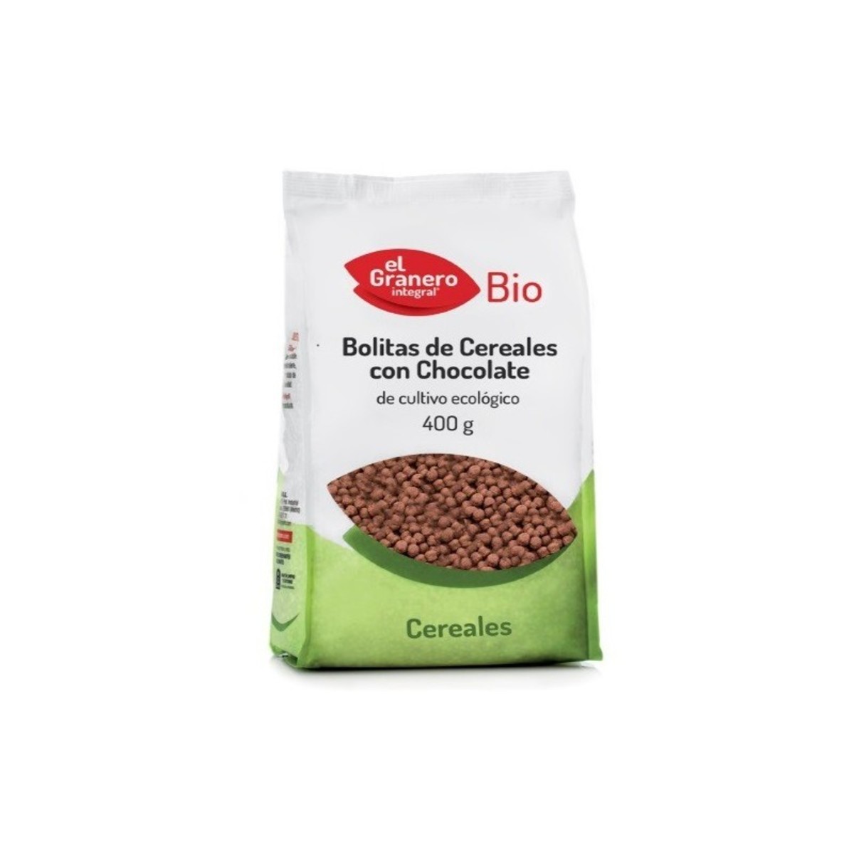 Bolitas de Cereales con Chocolate Bio El Granero – 400g