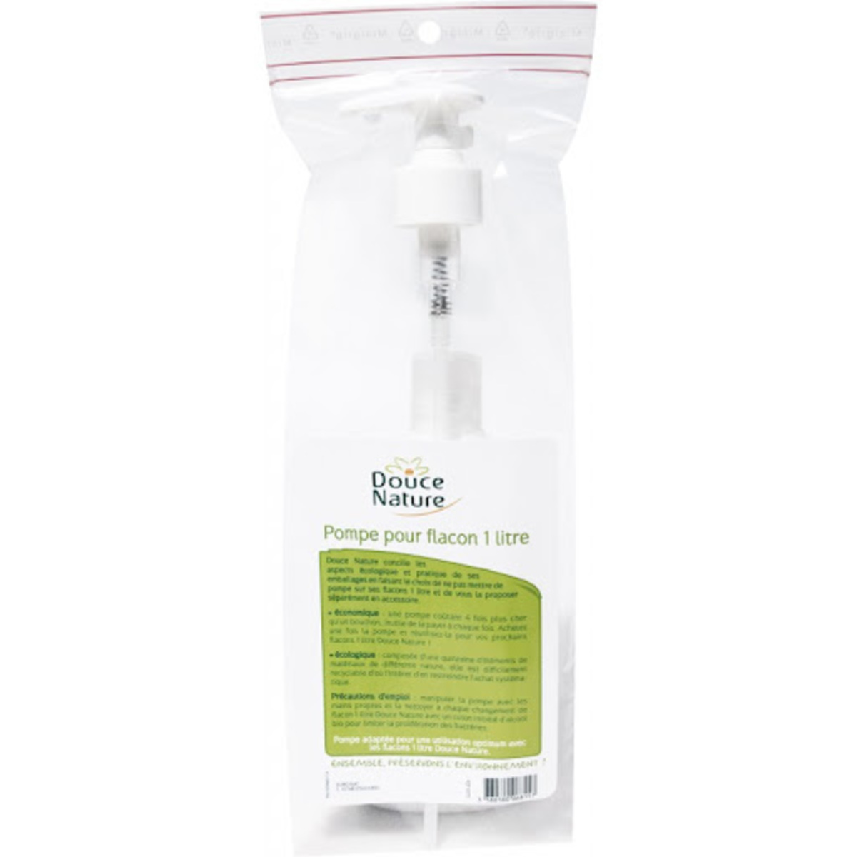 Bomba dispensadora 1 litro – Douce Nature