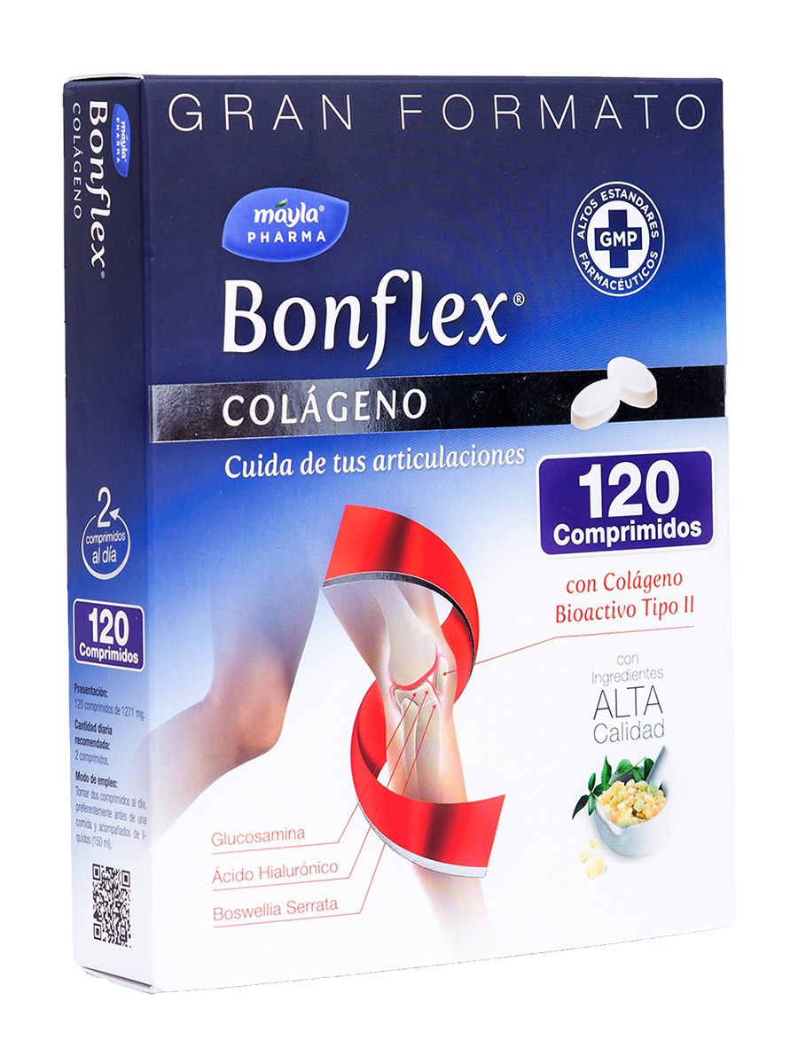 Bonflex colágeno 120 comprimidos