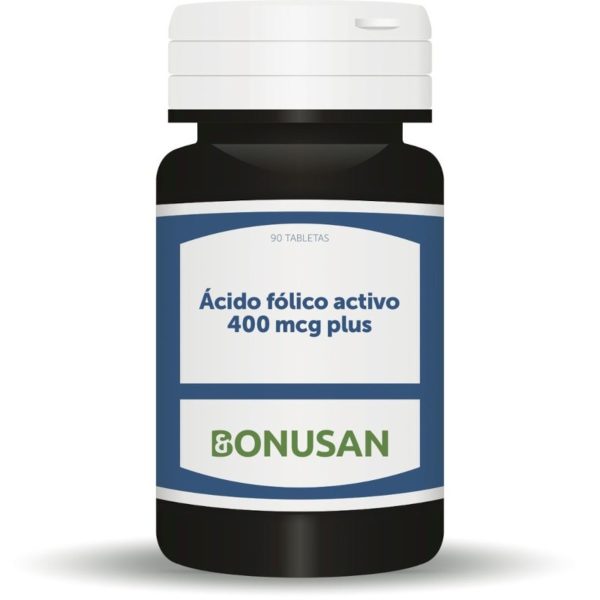Bonusan Acide Folique Actif 400 Mcg Plus 90 Comprimés
