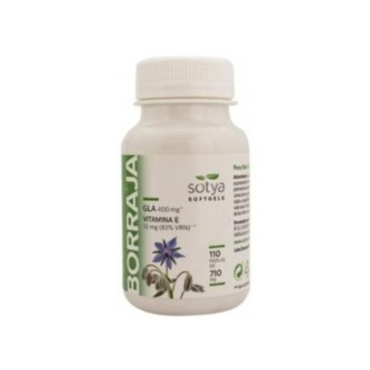Borraja + Vitamina E 110 Perlas De 710 mg Sotya