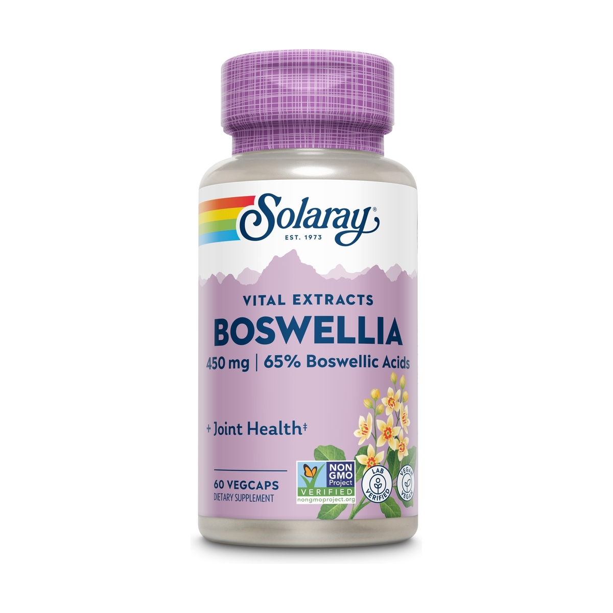 Boswellia 300 mg 60 Cápsulas Solaray