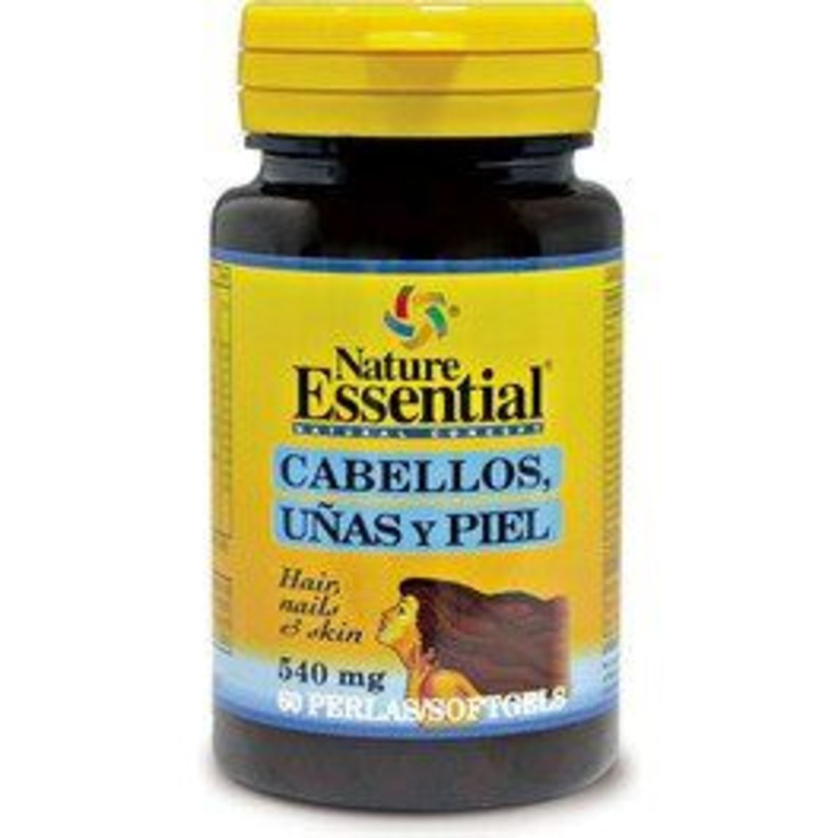 Cabellos Uñas & Piel 540 mg 60 perlas – Nature Essential