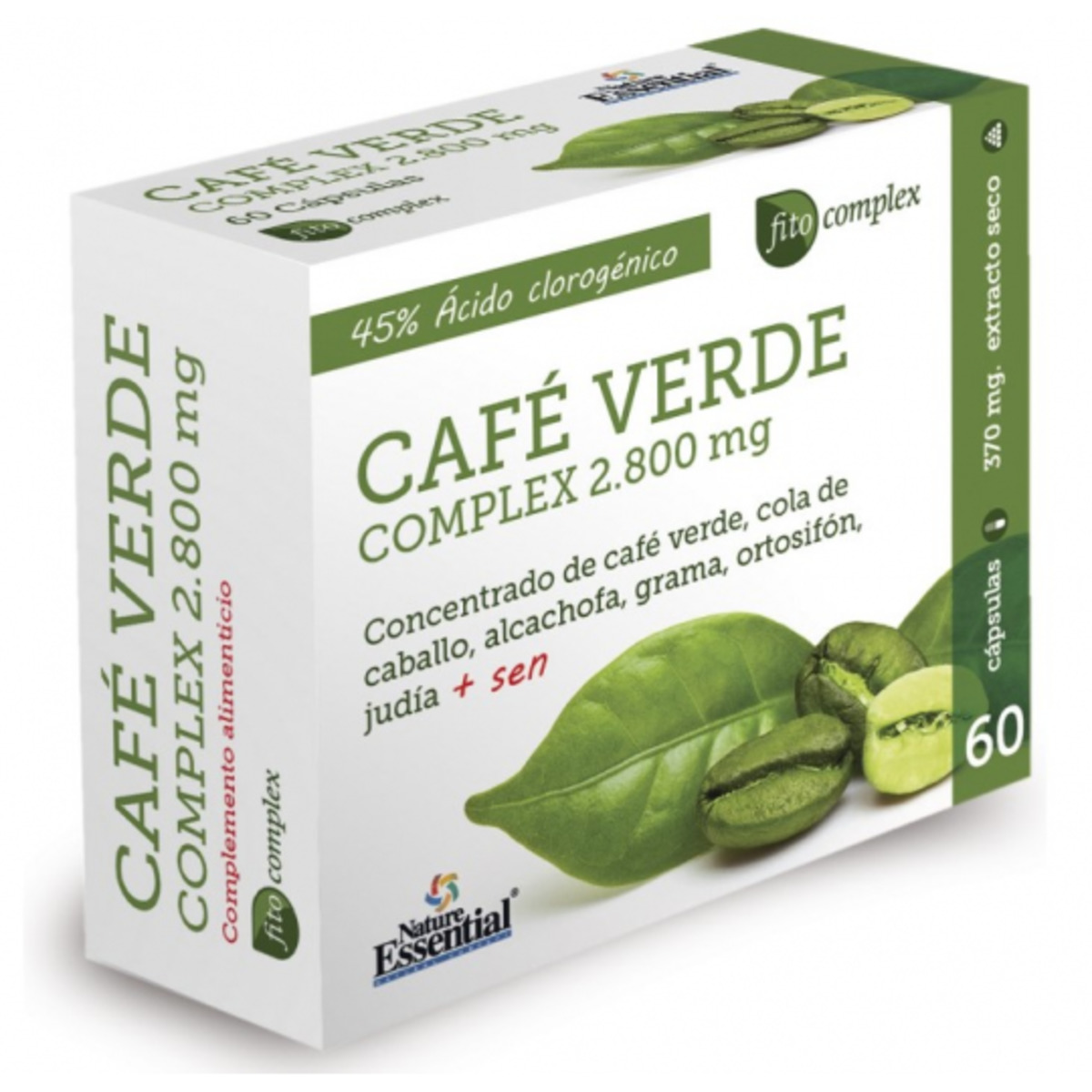 Café Verde Complex 2800 mg 60 Cápsulas Nature Essential