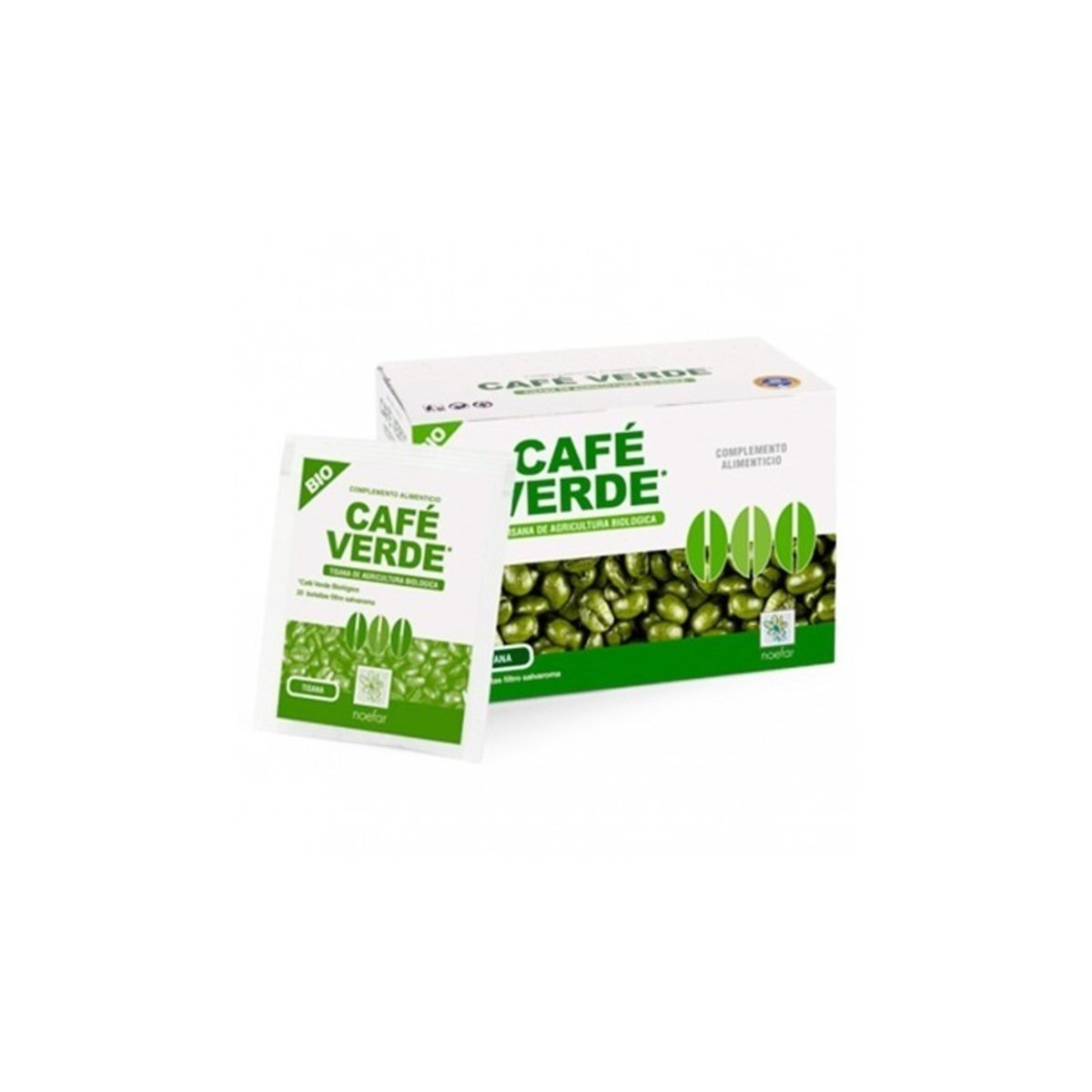 Cafe Verde Tisana Bio 20 Filtros Noefar