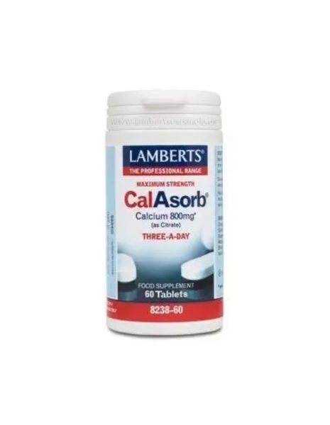 Calasorb 800 Mg 60 Comprimés Lamberts