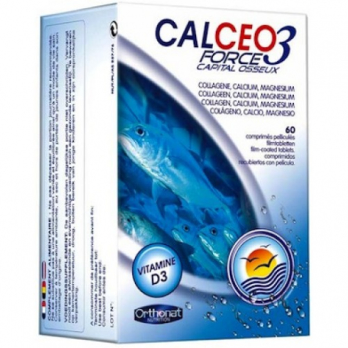 Calceo 3 Force 60 Comprimidos Ortho Nat