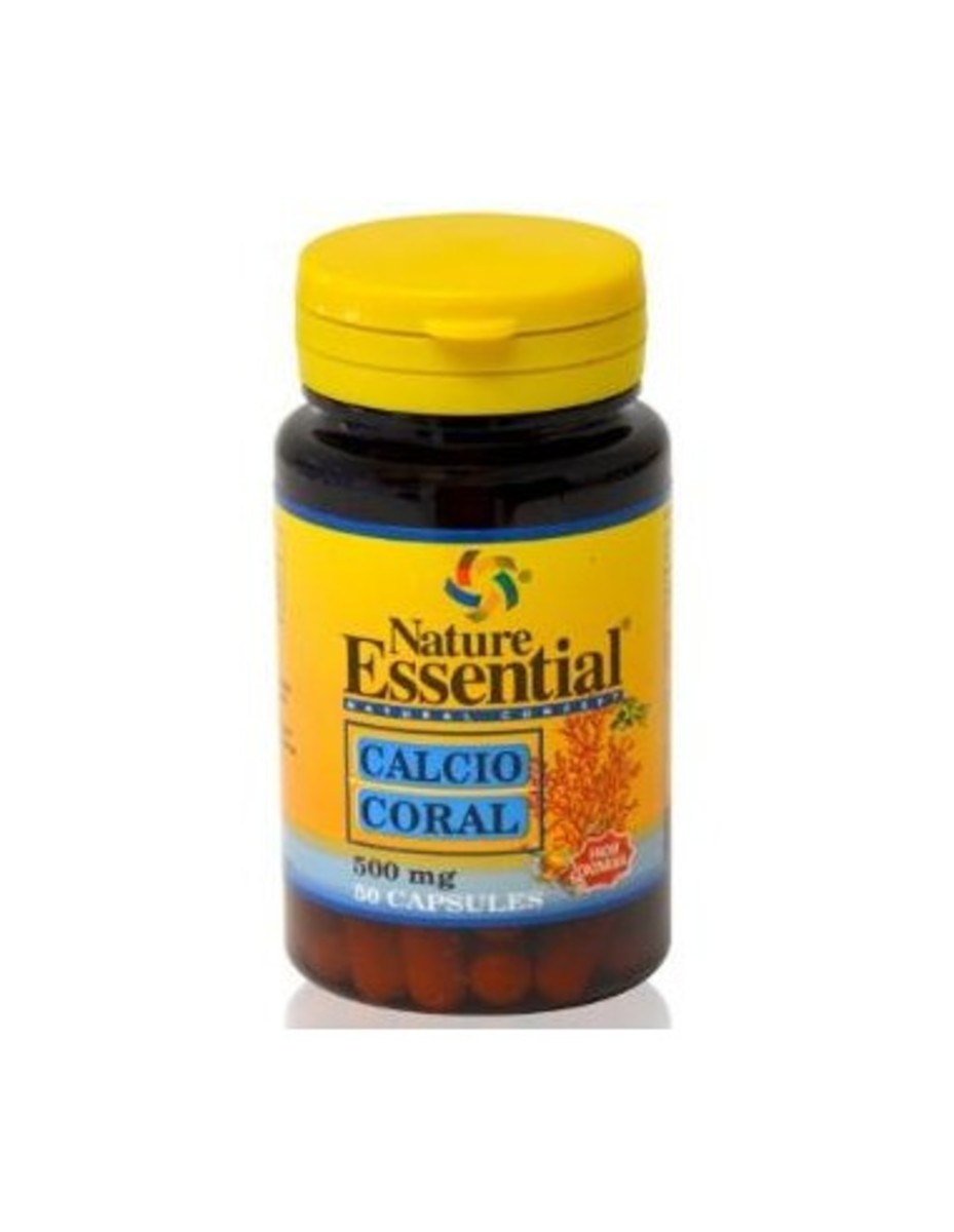 Calcio Coral 500 mg 50 Cápsulas Nature Essential