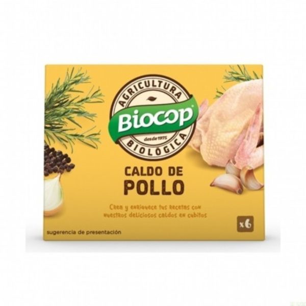 Bouillon met Kipblokjes 6 X Biocop – 11g