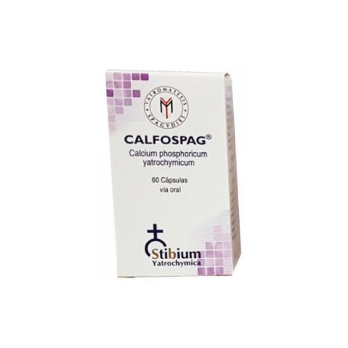 Calfospag Calcium Phosphoricum 60 Cápsulas Heliosar