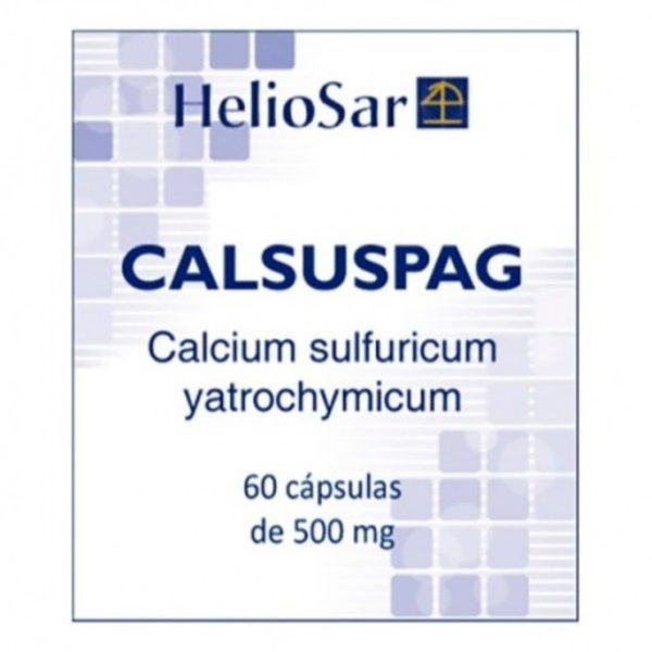 Calsuspag Calcium Sulfuricum 60 Capsules Heliosar