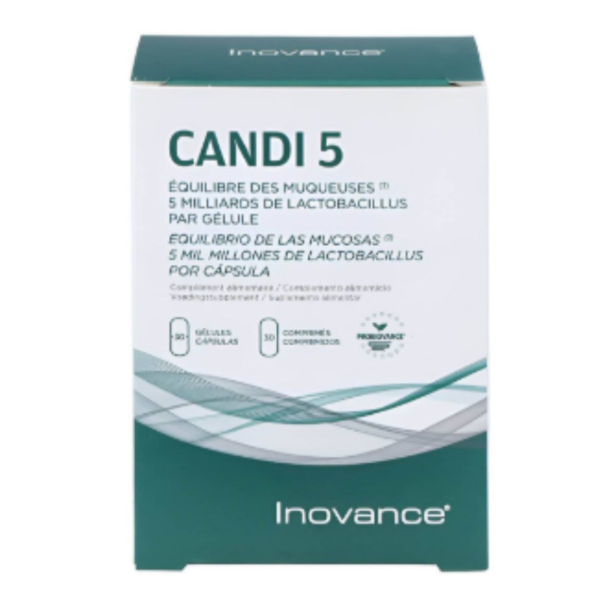 Candi 5 RF 30 comprimidos + 30 cápsulas Inovance