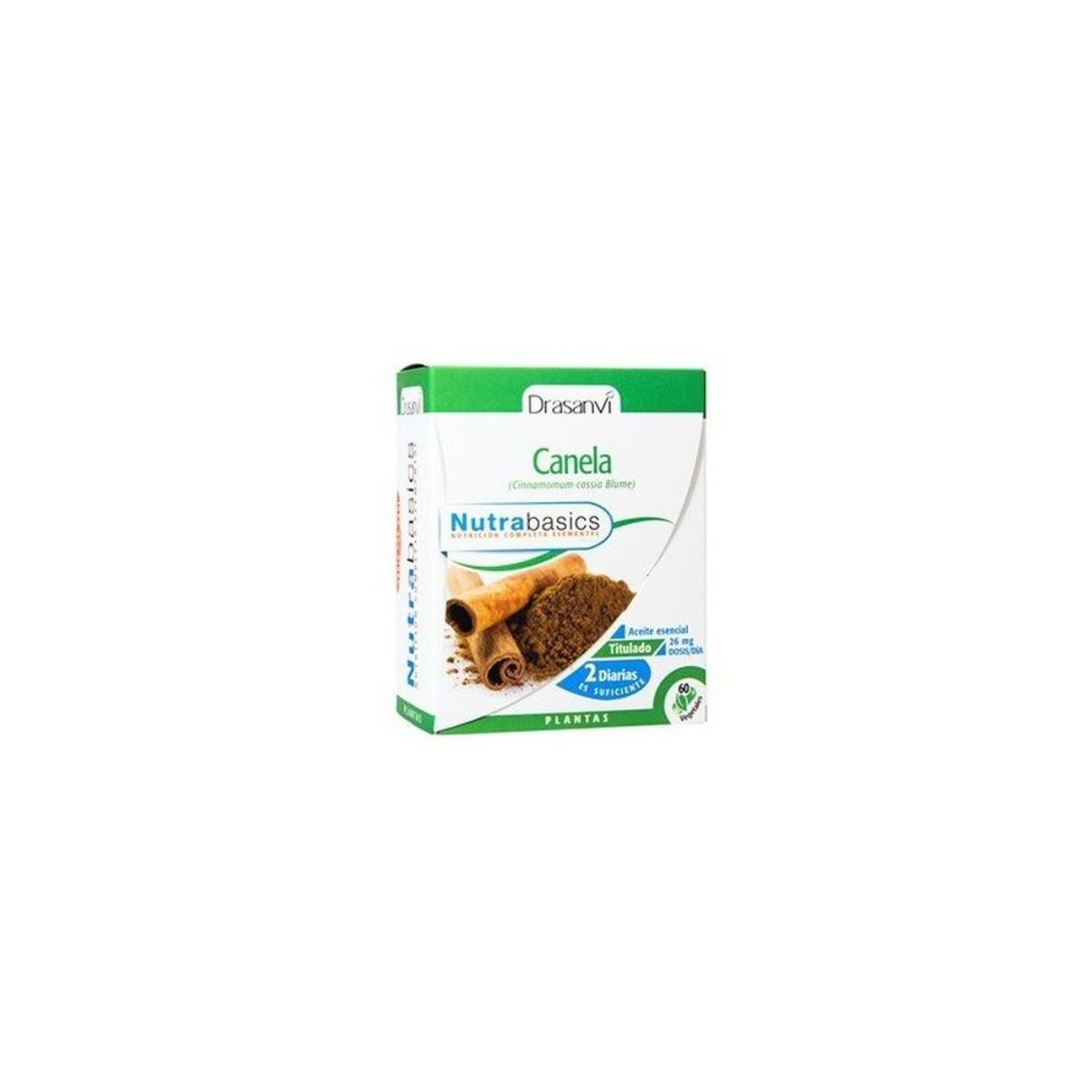 Canela 60 Cápsulas – Drasanvi Nutrabasics