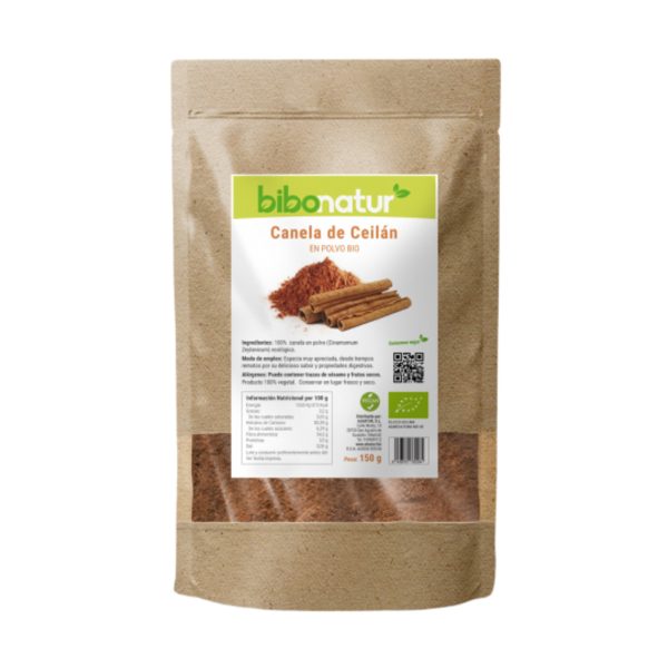 Cannella in polvere di Ceylon Bio Bibonatur – 150g
