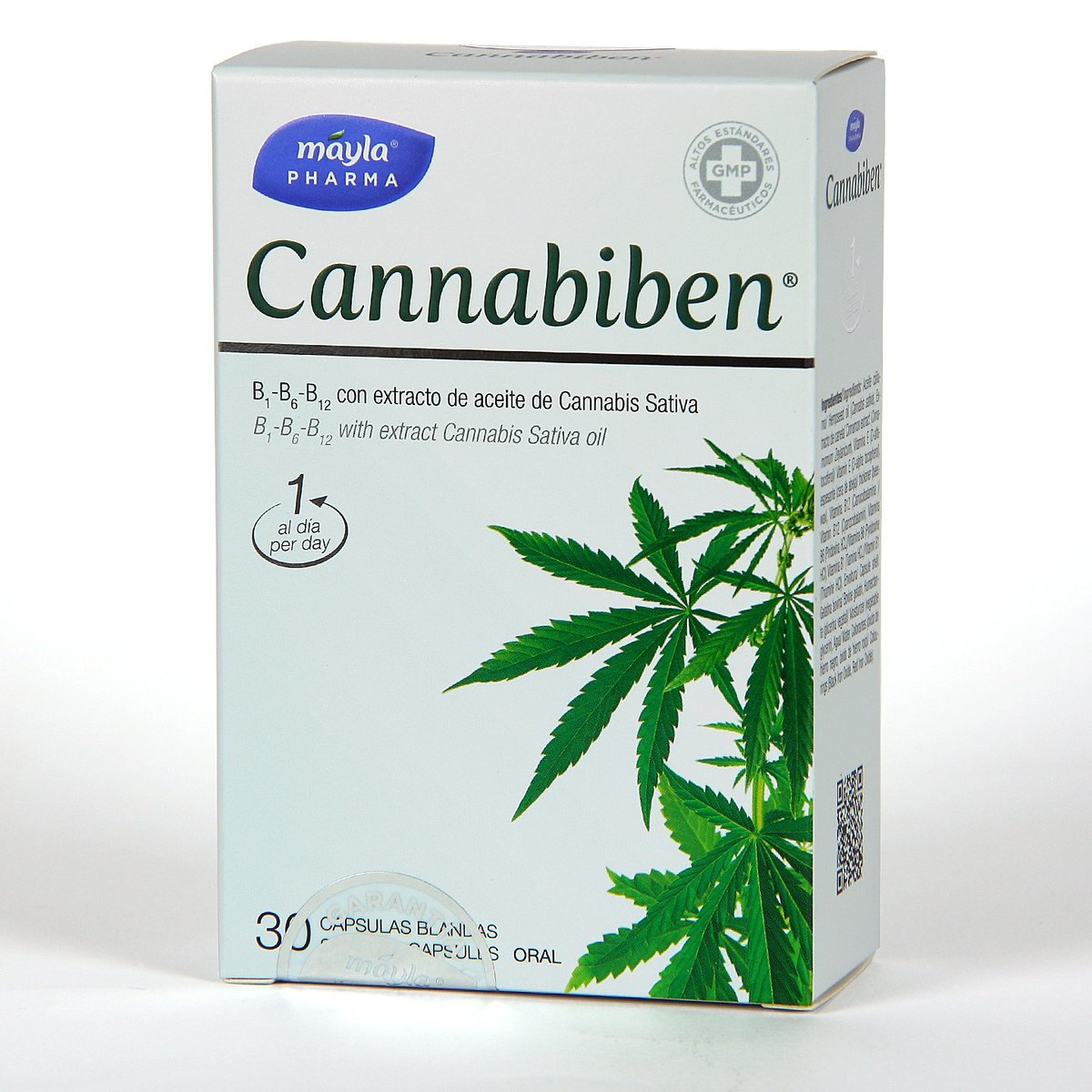 Cannabiben 30 cápsulas blandas.