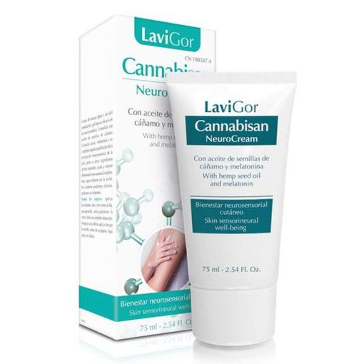 Cannabisan Neurocream Lavigor – 75ml