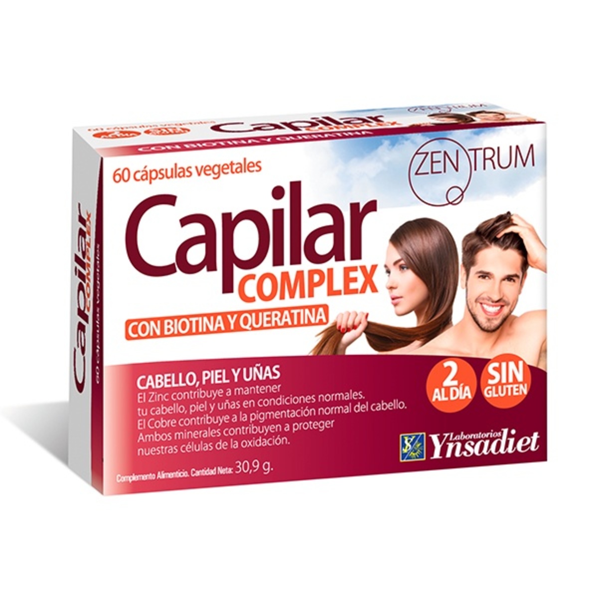 Capilar Complex Zentrum 60 V Cápsulas Ynsatiet