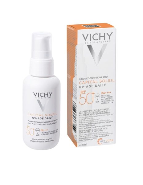 Capital Soleil Uv-Age Daily Water Fluid Spf50+ – Vichy – 40ml