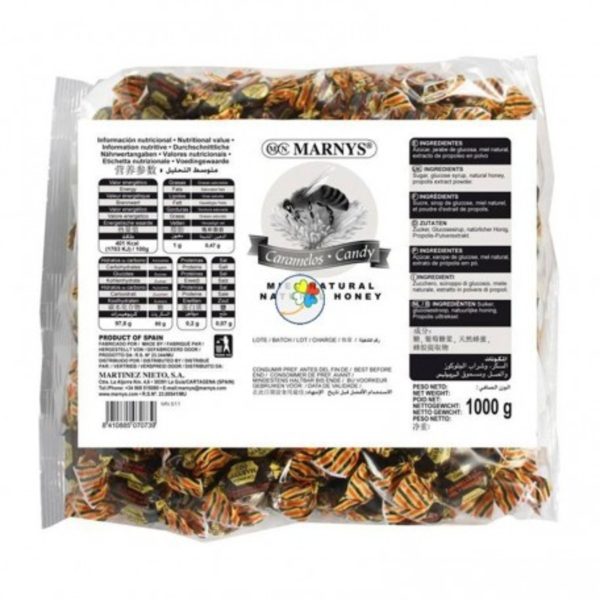 Caramelos de Própolis com Mel 1 Kg Marnys