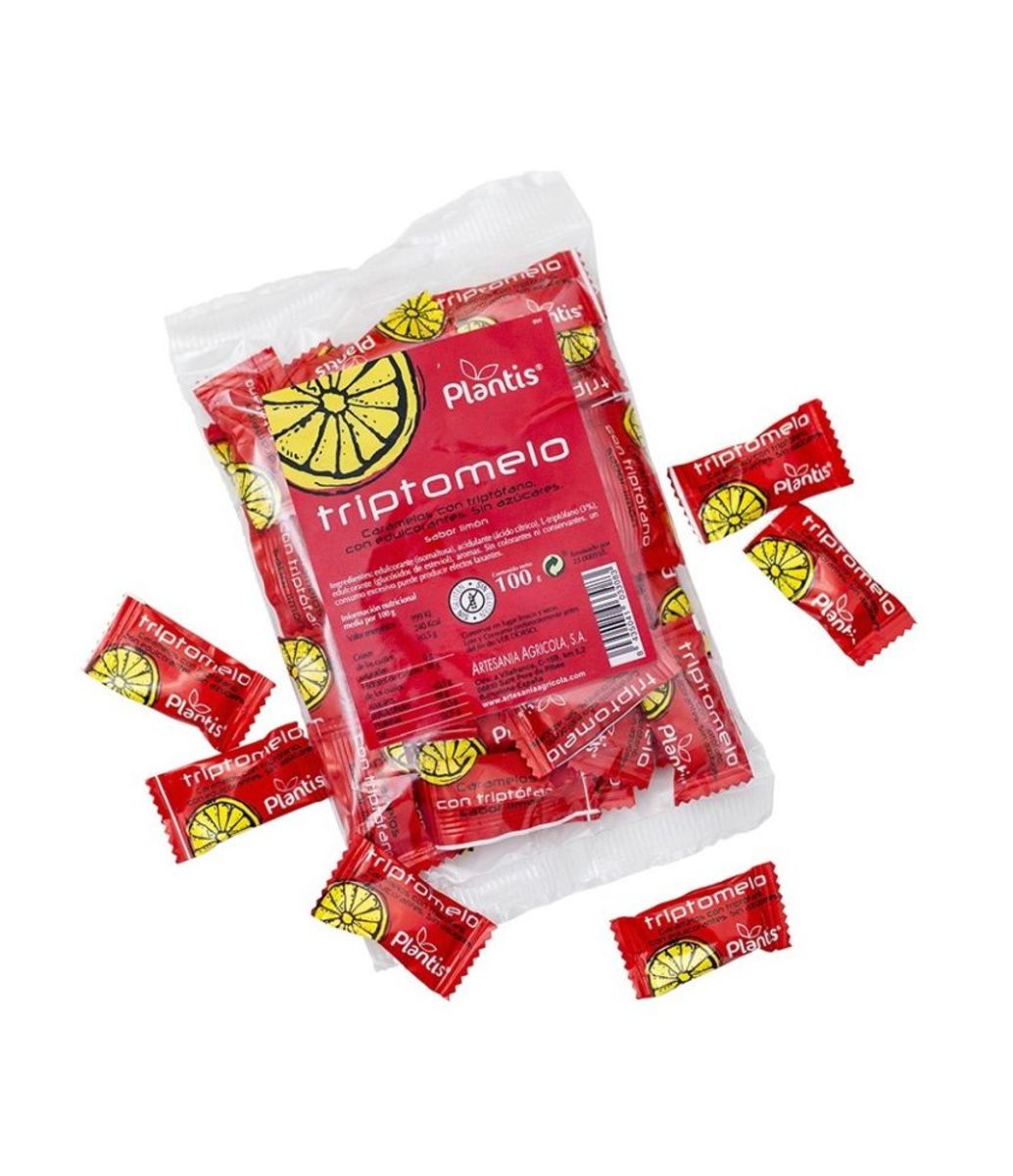 Caramelos Triptomelo Bolsa Plantis – 100g