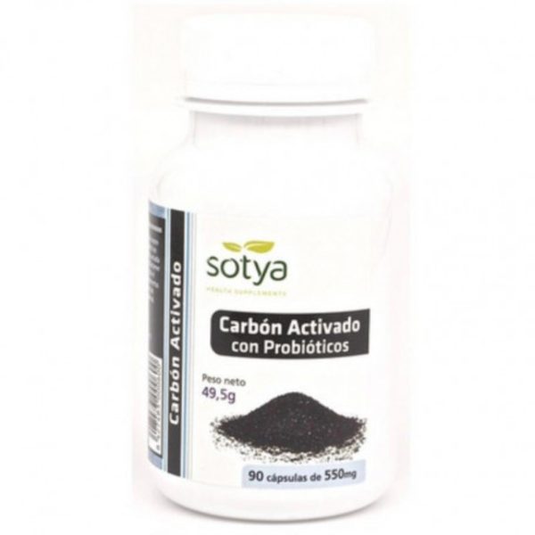 Carbone Attivato Con Probiotico 90 Capsule Sotya