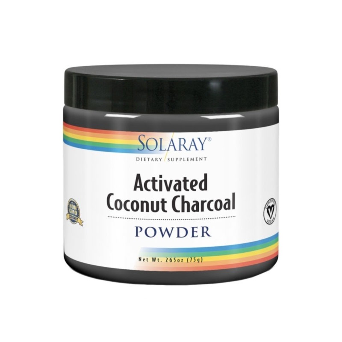 Carbón Activo de Coco ramos Solaray – 75g