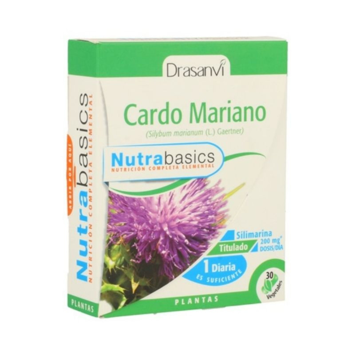 Cardo Mariano 30 Cápsulas Drasanvi