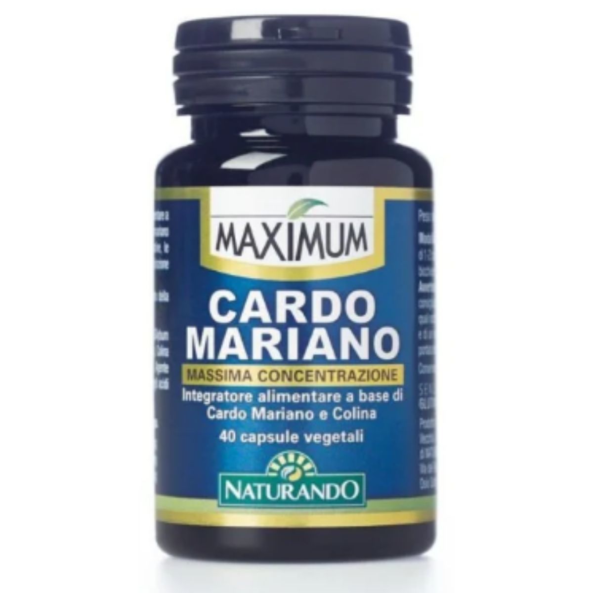 Cardo Mariano 40 cápsulas Maximum Naturando