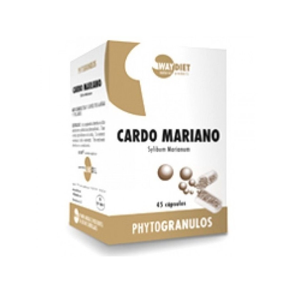 Cardo Mariano Phytogranulos 45 Cápsulas Waydiet