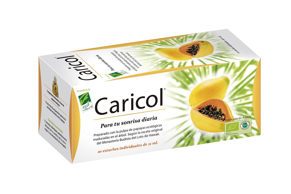 Caricol 20 sobres 100% Natural