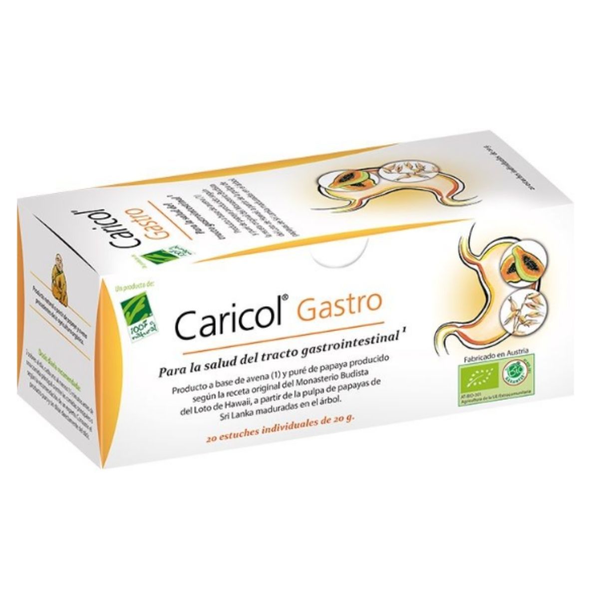 Caricol Gastro 20 Sobres 100% Natural