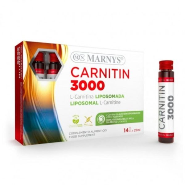 Carnitina 3000 14 x Marnys – 25ml