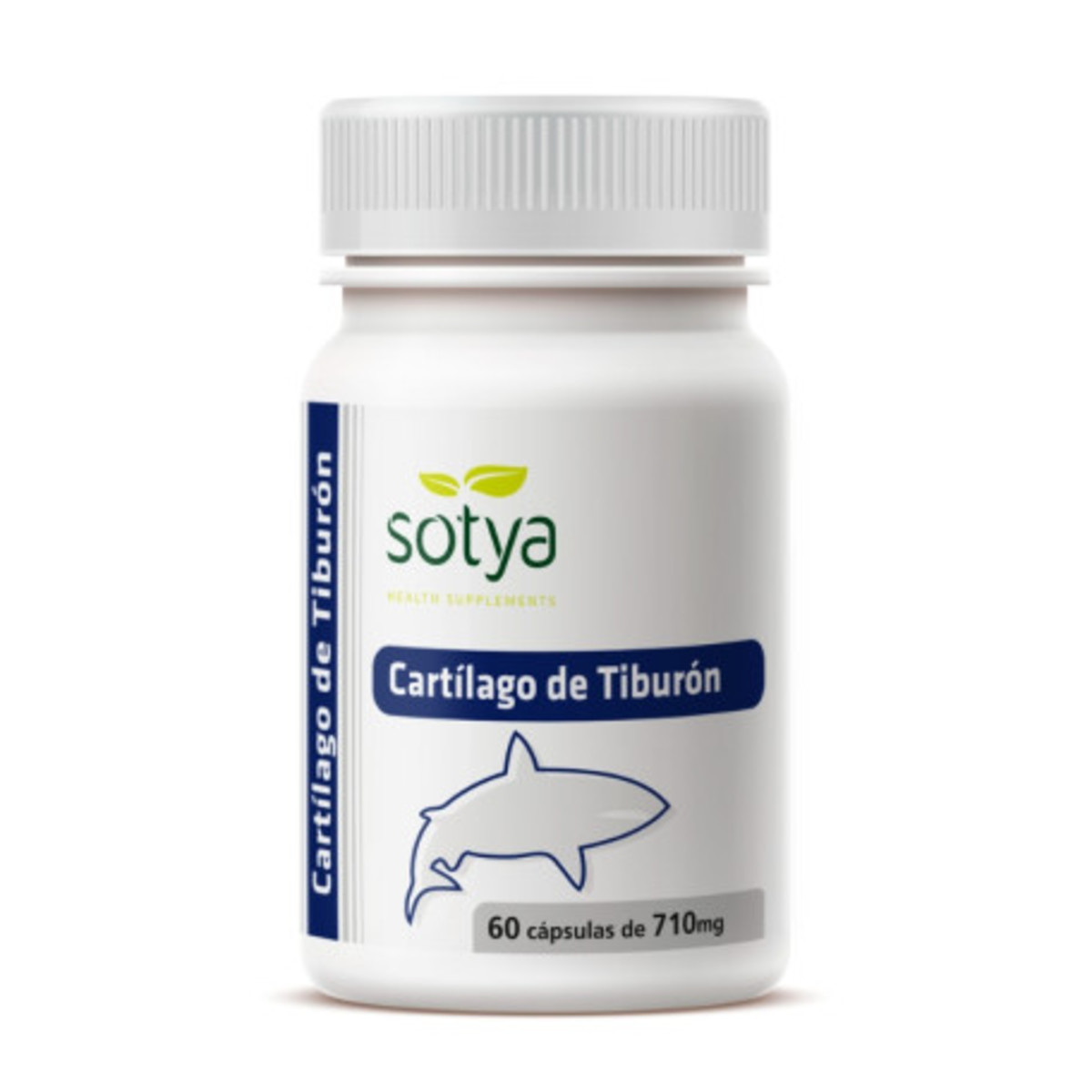 Cartilagem De Tubarão 710 mg 60 Cápsulas Sotya