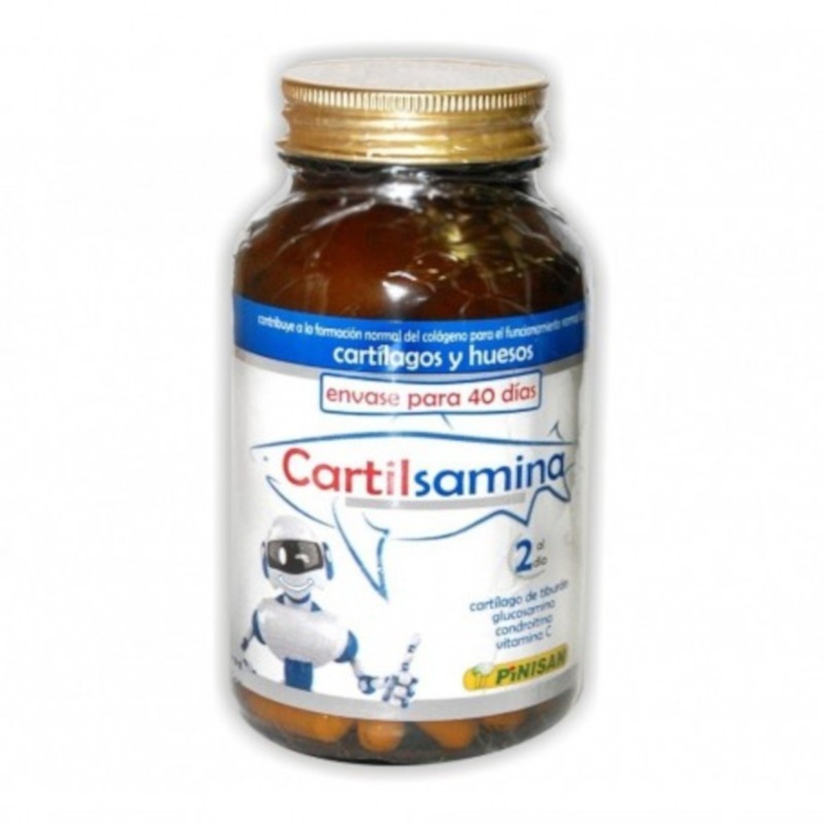Cartilsamina Cartilago De Tiburon 80 Cápsulas Pinisan