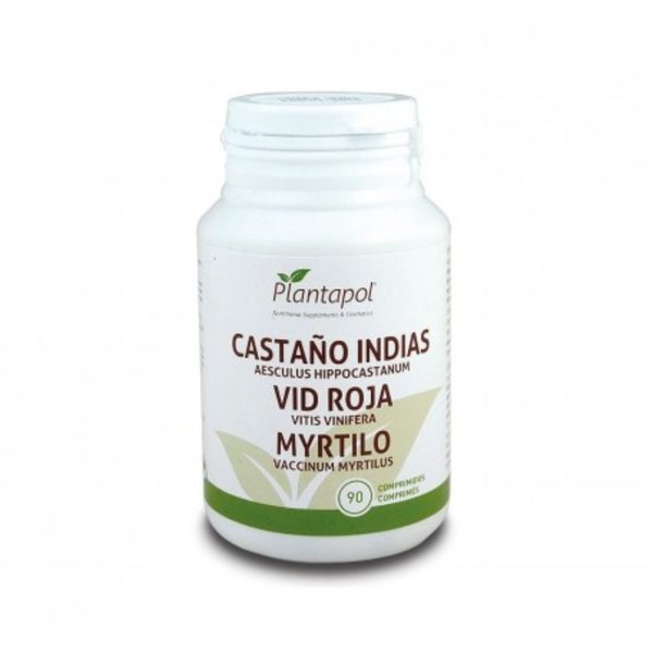 Castagno dell'India + Vite Rossa + Mirtillo 90 compresse Plantapol
