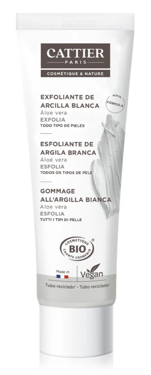 Cattier Exfoliante Arcilla Blanca – 100ml