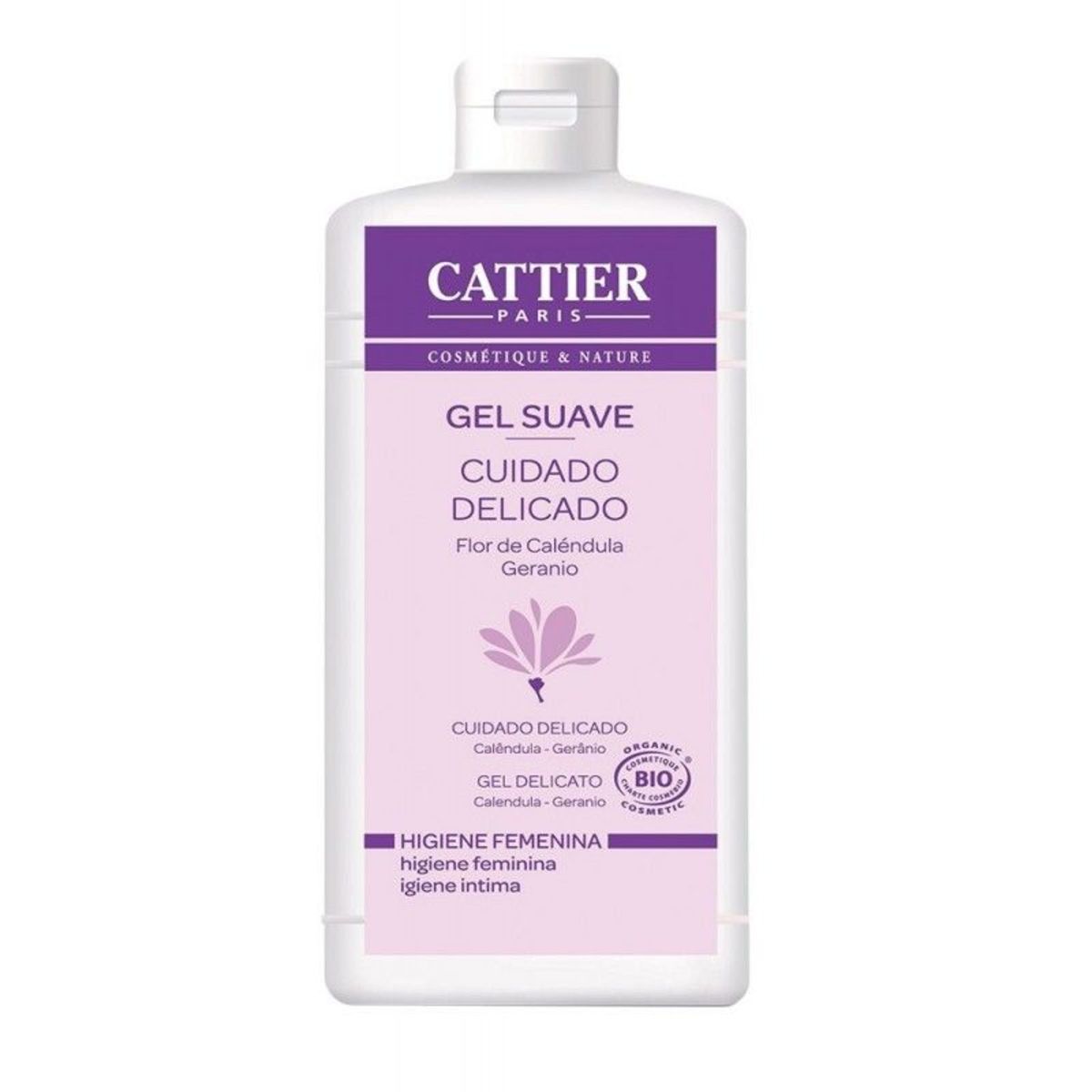 Cattier Gel Suave Cuidado delicado – 200ml