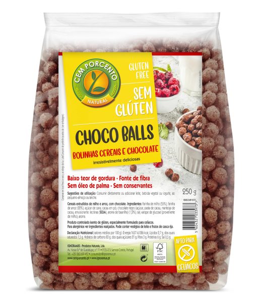 Cem Porcento Choco-balls senza glutine – 250g