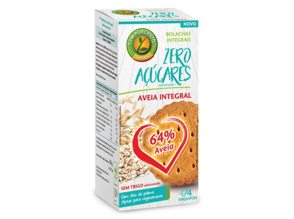 Cem Pourcent Biscuits Avoine Zéro – 140g