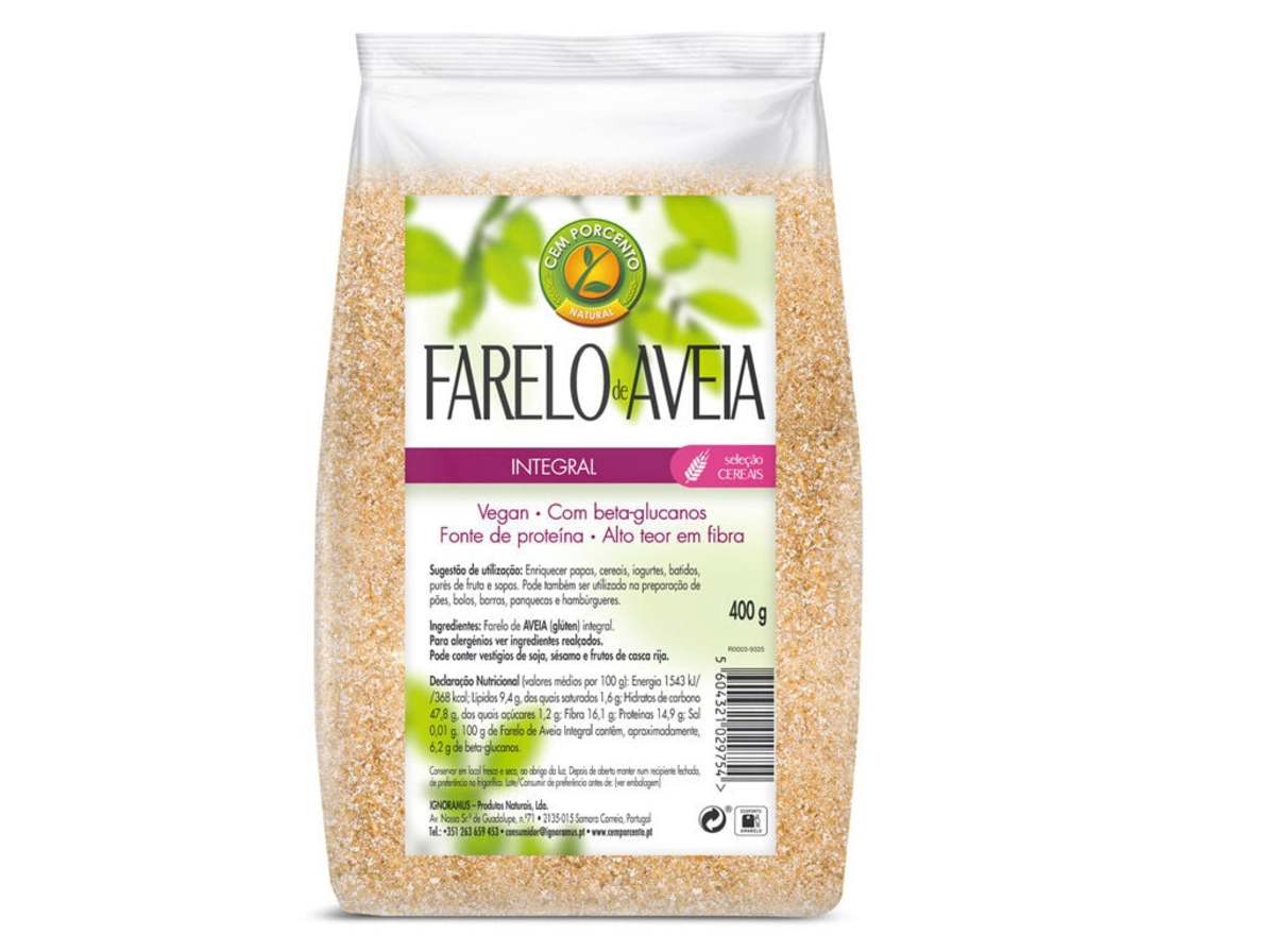 Cem Porcento Salvado Avena – 400g
