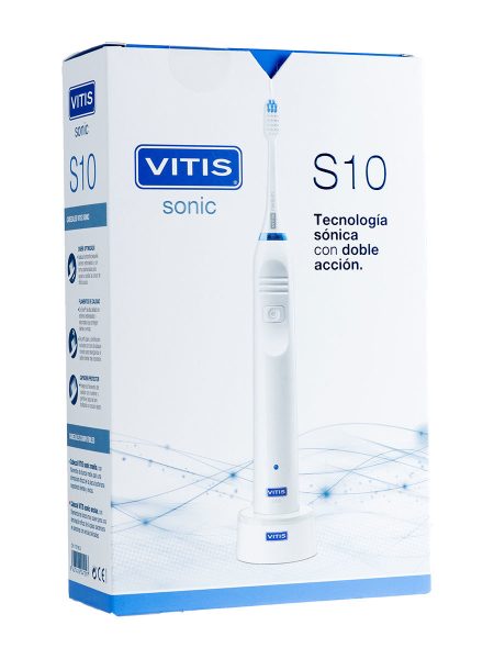 Spazzolino elettrico vitis® sonic s10 doppia azione