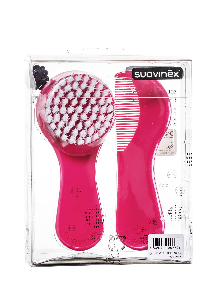 Cepillo Y Peine Rosas Suavinex