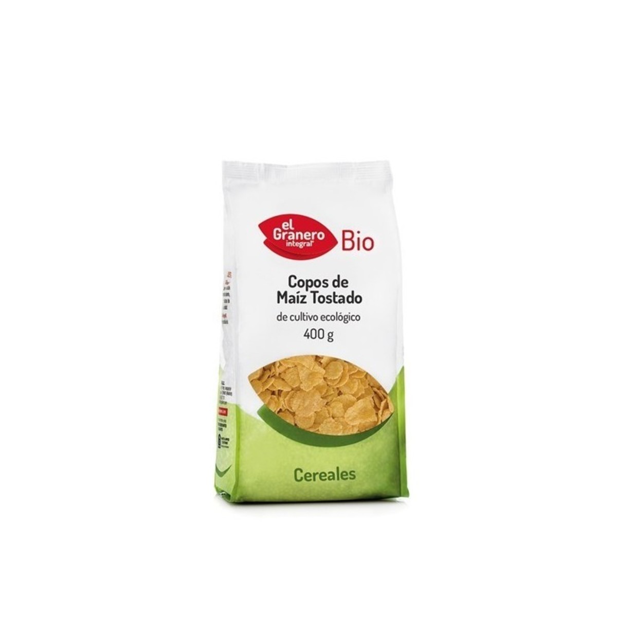 Cereales Copos de Maíz Tostado Bio El Granero – 400g
