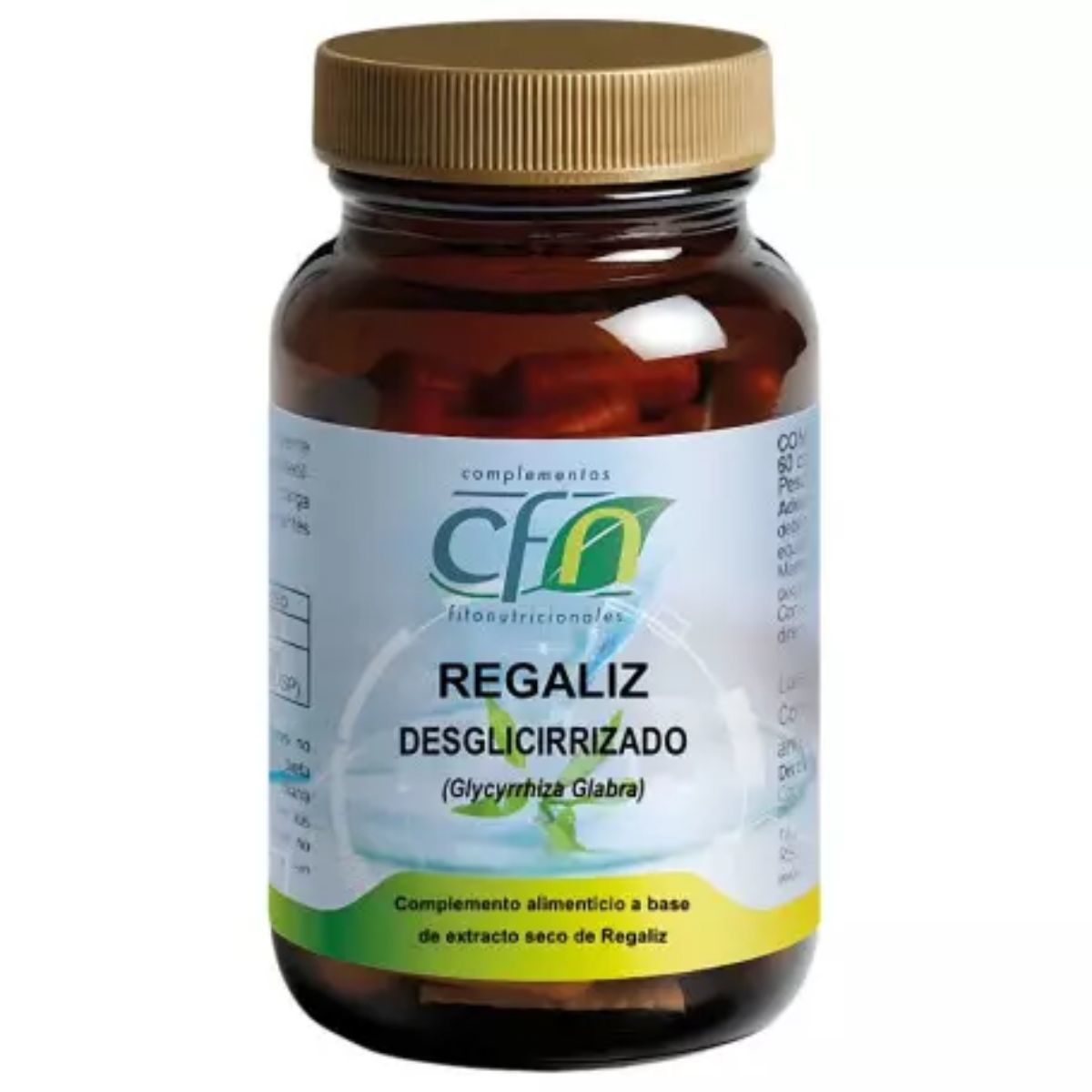 CFN Regaliz Deglicirrizado 60 cápsulas