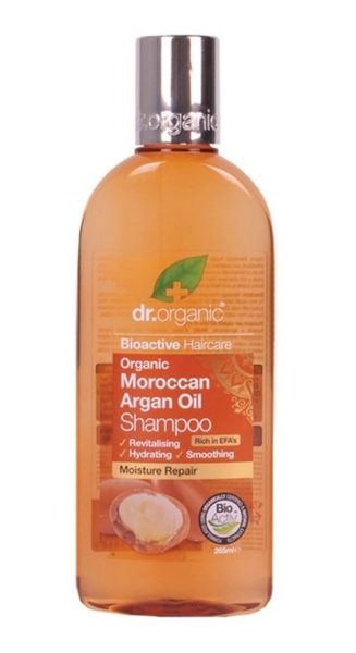 Shampooing à l'huile d'argan – Dr. Organic – 265ml