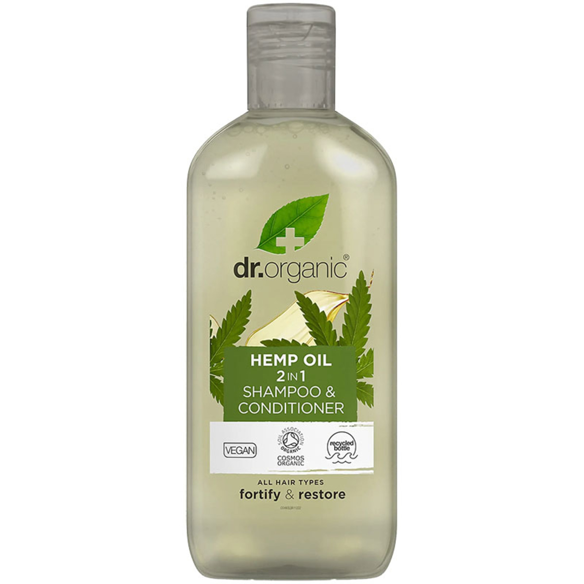 Champú & Acondicionador de cáñamo – Dr. Organic – 265ml
